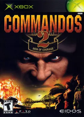 Commandos 2 Men of Courage (USA) box cover front